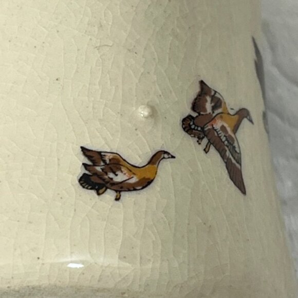 VTG Georgia Geese Flying At Sunset Design Mini Coffee Cup/ Mug 2" Tall - Picture 10 of 12